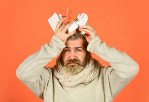 A man is using a pill and a nasal spray as treatment for his depression, which has proven resistant to other therapies.